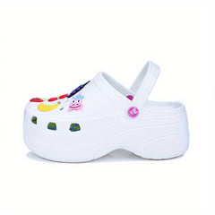 Women's Thick Bottom Hole Shoes Comfortable Outdoor Sandals