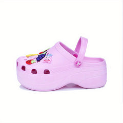 Women's Thick Bottom Hole Shoes Comfortable Outdoor Sandals