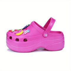 Women's Thick Bottom Hole Shoes Comfortable Outdoor Sandals