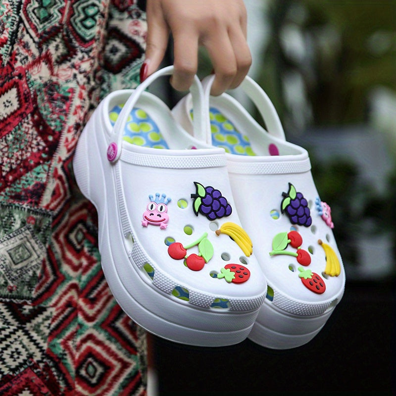 Women's Thick Bottom Hole Shoes Comfortable Outdoor Sandals
