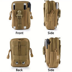 Portable Zipper Waist Bag for Outdoor Sports Fitness Travel