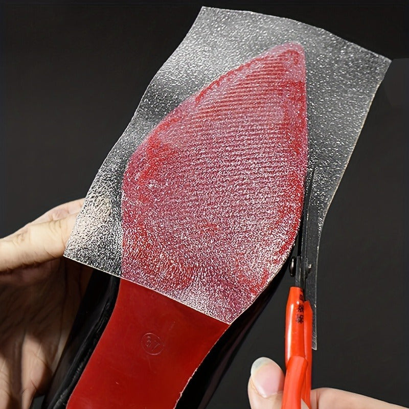 Self Adhesive Shoe Sole Stickers Anti Slip & Cuttable for Heel Protection