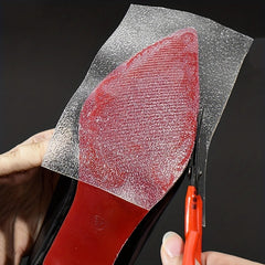 Self Adhesive Shoe Sole Stickers Anti Slip & Cuttable for Heel Protection