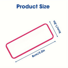 20PCS Magnetic Dry Erase Labels Name Plate Tags Writable Magnet Sheets