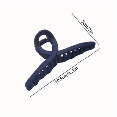 Matte Large Hair Claw Clip Non-slip Women Girls Daily Party Outdoor Decors