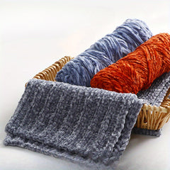 Chenille Golden Velvet Yarn Soft Comfortable Yarn Knitting Crochet 60M