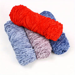 Chenille Golden Velvet Yarn Soft Comfortable Yarn Knitting Crochet 60M