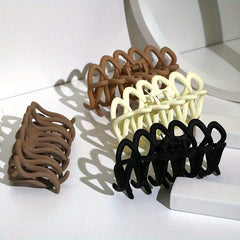 Matte Large Hair Claw Clip Non-slip for Women Daily Party Outdoor Decor