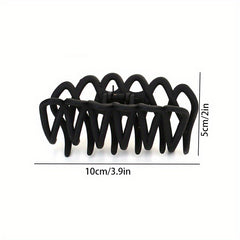 Matte Large Hair Claw Clip Non-slip for Women Daily Party Outdoor Decor