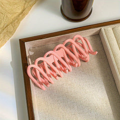 Matte Large Hair Claw Clip Non-slip for Women Daily Party Outdoor Decor
