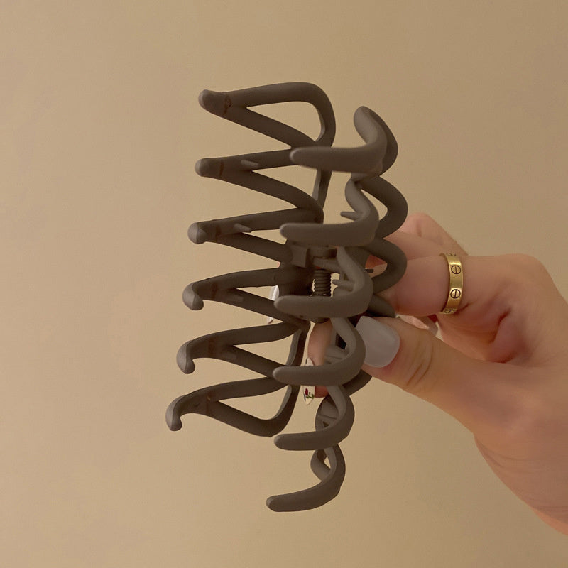 Matte Large Hair Claw Clip Non-slip for Women Daily Party Outdoor Decor