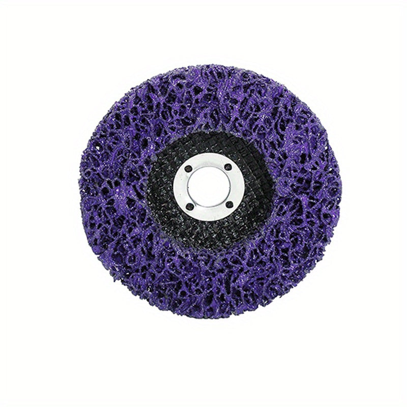 3pcs 10 Purple Strip Discs Rust Remover Wheel For Angle Grinders