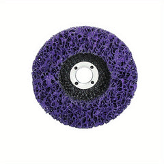 3pcs 10 Purple Strip Discs Rust Remover Wheel For Angle Grinders