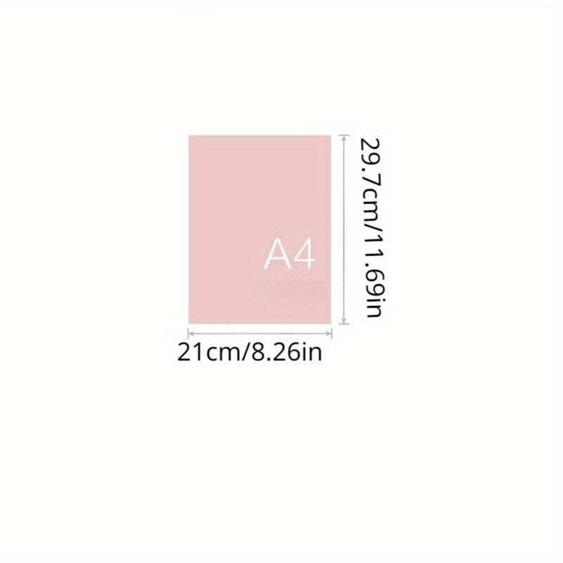 50pcs A4 Colored Cardboard 230g Painted Greeting Card Paper Art