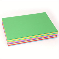 50pcs A4 Colored Cardboard 230g Painted Greeting Card Paper Art