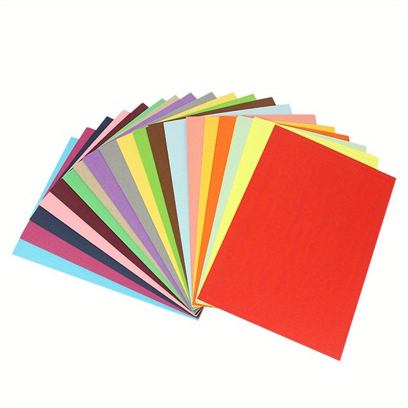 50pcs A4 Colored Cardboard 230g Painted Greeting Card Paper Art