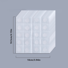 200pcs Transparent Dot Adhesive Tape for Scrapbook Crafts
