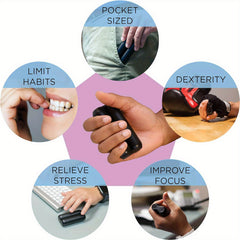 Handheld Fidget Toy for Adults Stress Relief Anxiety Tension Relief