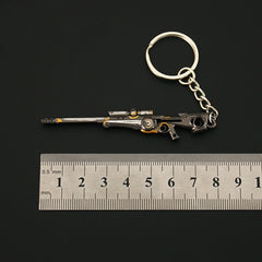 1pc Creative Alloy Keychain Mini Key Chain Keyring Pendant Decoration