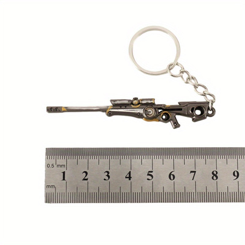 1pc Creative Alloy Keychain Mini Key Chain Keyring Pendant Decoration