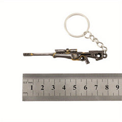 1pc Creative Alloy Keychain Mini Key Chain Keyring Pendant Decoration