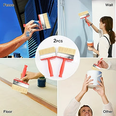 2pcs Thickened Paint Brush 12 19 Cm Multifunctional Brushes Ceiling Brush