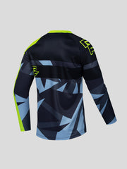 Men's Block Long Sleeve Motorcycle T-shirt Quick Drying Top