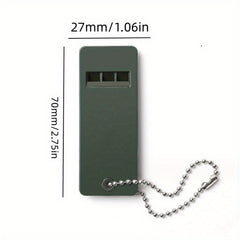 5pcs Survival Whistle Portable Lifesaving Whistle Outdoor Camping Emergency