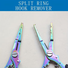 Stainless Steel Fishing Pliers with Gripper Hooks Line Removal