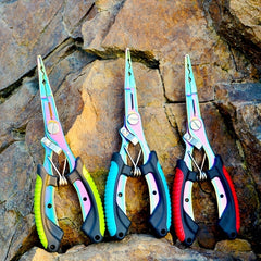 Stainless Steel Fishing Pliers with Gripper Hooks Line Removal