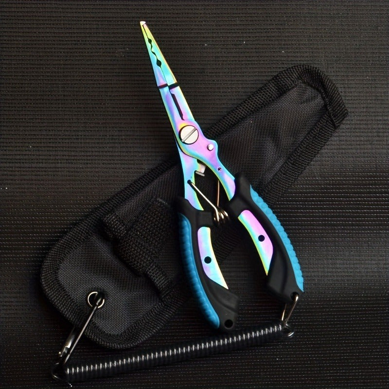 Stainless Steel Fishing Pliers with Gripper Hooks Line Removal