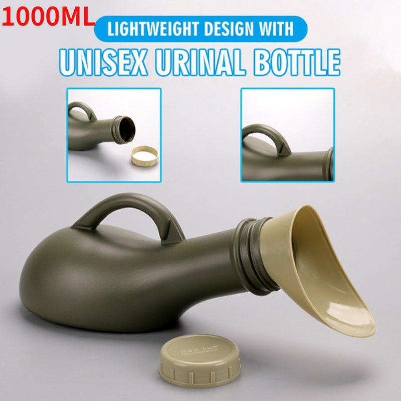 1000ml Portable Unisex Urination Device for Car Driving Travel Camping