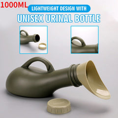 1000ml Portable Unisex Urination Device for Car Driving Travel Camping