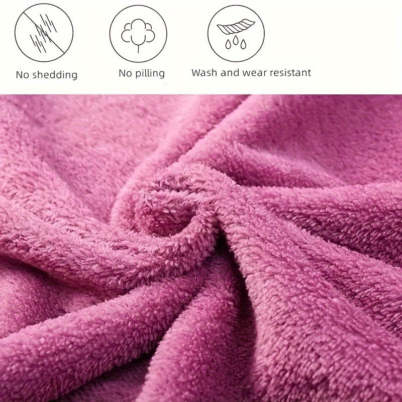 Quick Drying Wearable Bath Towel Thick Absorbent Shower Wrap