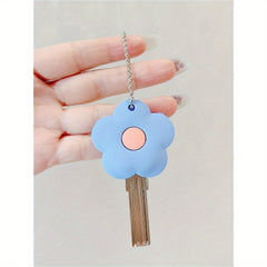 Flower Key Case Anti-theft Portable Keychain