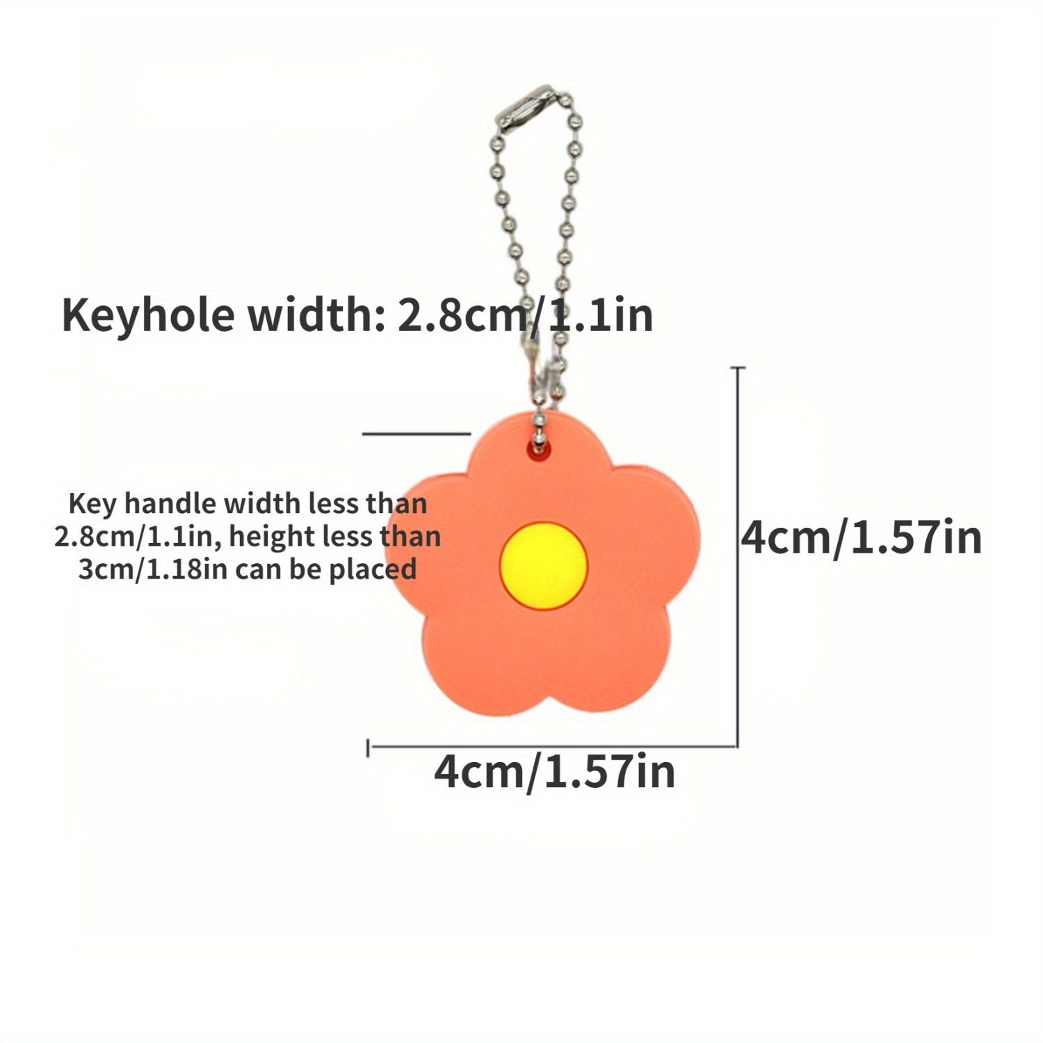 Flower Key Case Anti-theft Portable Keychain