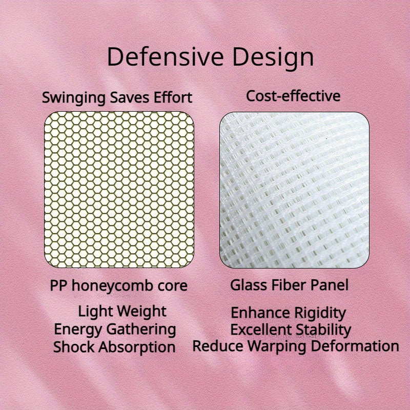 Defensive Pickleball Paddle Cover Fiberglass Racket