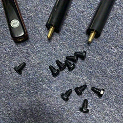 3pcs Billiard Cue Tail Plugs Plastic Protection Tail Plug Billiard Supplies