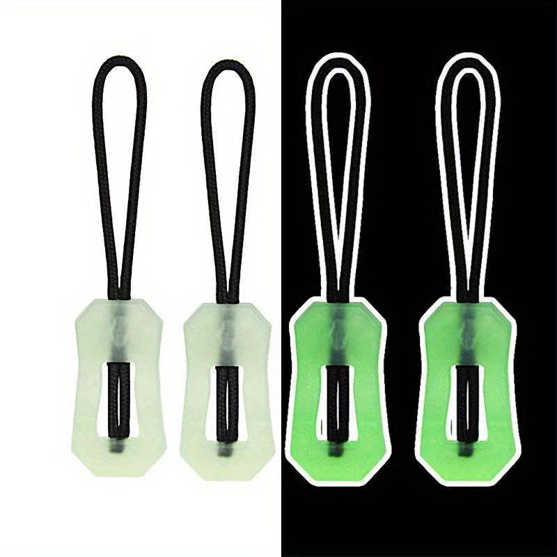 Luminous Zipper Pull Rope Glow In The Dark Anti-Lost Slider DIY Repair Kit