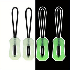 Luminous Zipper Pull Rope Glow In The Dark Anti-Lost Slider DIY Repair Kit