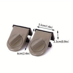 2pcs Aluminum Sliding Door and Window Lock with Safety Features