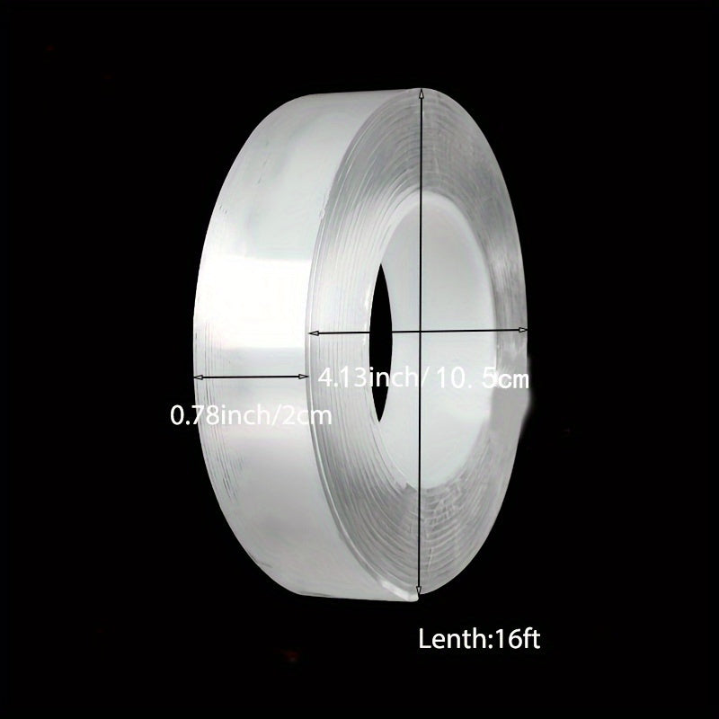 Heavy Duty Double Sided Tape - Strong & Sticky - Removable & Washable