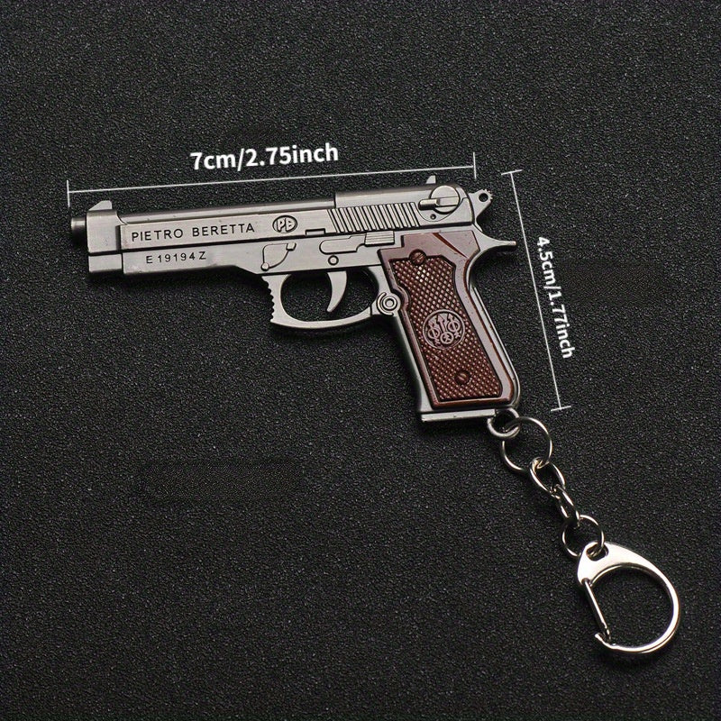 Pistol Model Keychain Small Bag Pendant Key Chain
