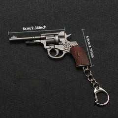 Pistol Model Keychain Small Bag Pendant Key Chain