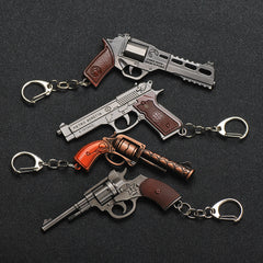Pistol Model Keychain Small Bag Pendant Key Chain