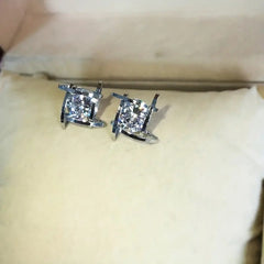 Zircon Stud Earrings Party Jewelry Gift For Women Mom Friends