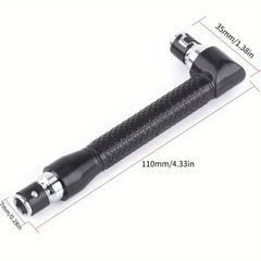 Mini Socket Wrench Extension Handle Screwdriver 1/4 6.35mm Bit Adap