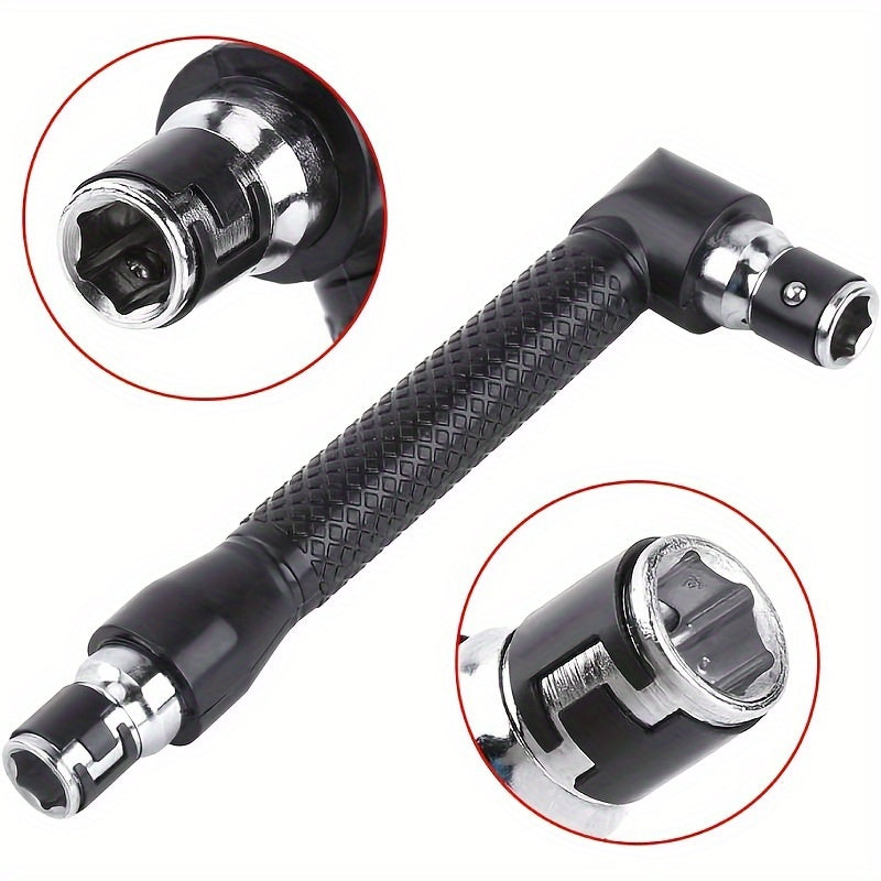 Mini Socket Wrench Extension Handle Screwdriver 1/4 6.35mm Bit Adap