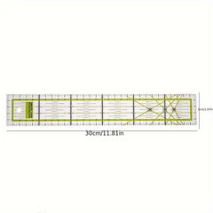 Clear Sewing Ruler Patchwork Ruler With Grid Lines Tailor Yardstick