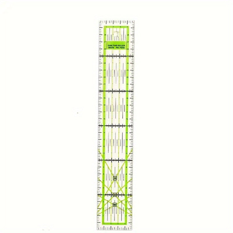 Clear Sewing Ruler Patchwork Ruler With Grid Lines Tailor Yardstick